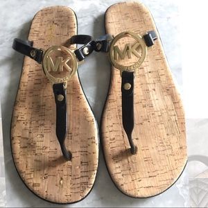 Micheal Kors Blue Sandals